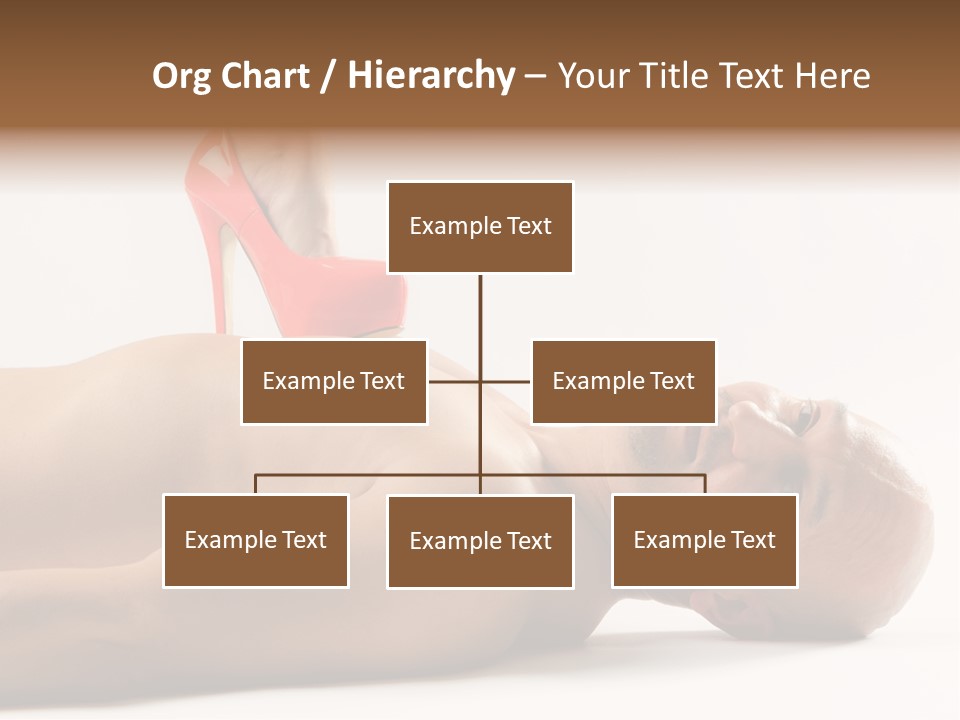 Glossy Girl Female PowerPoint Template