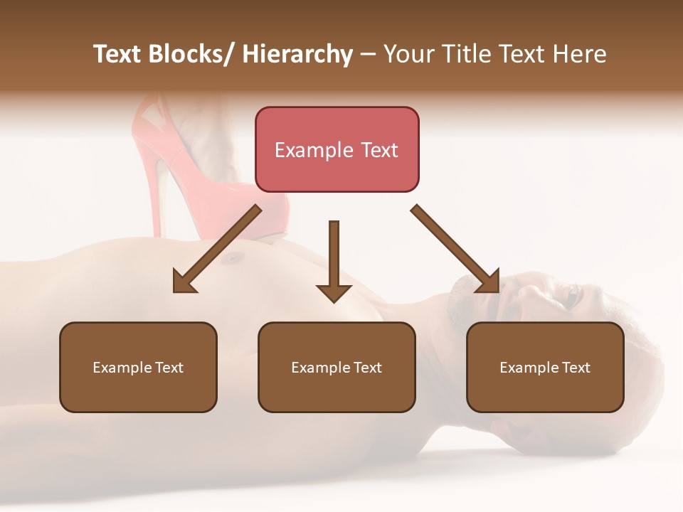 Glossy Girl Female PowerPoint Template