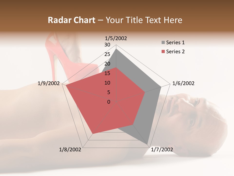 Glossy Girl Female PowerPoint Template