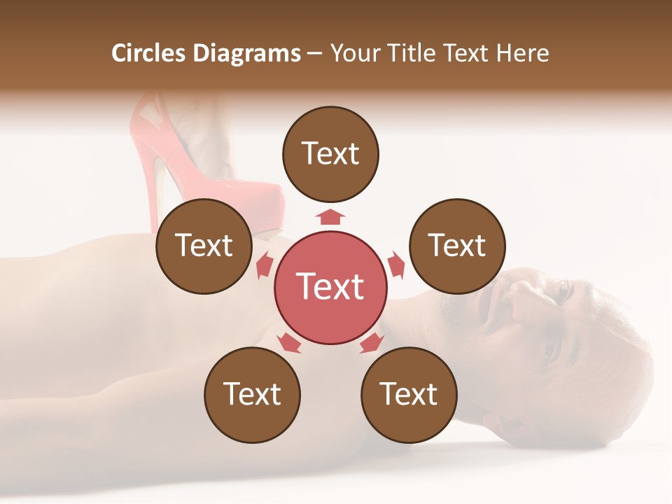 Glossy Girl Female PowerPoint Template