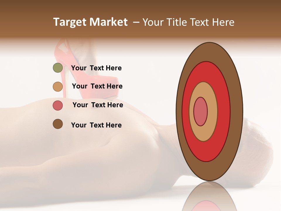 Glossy Girl Female PowerPoint Template