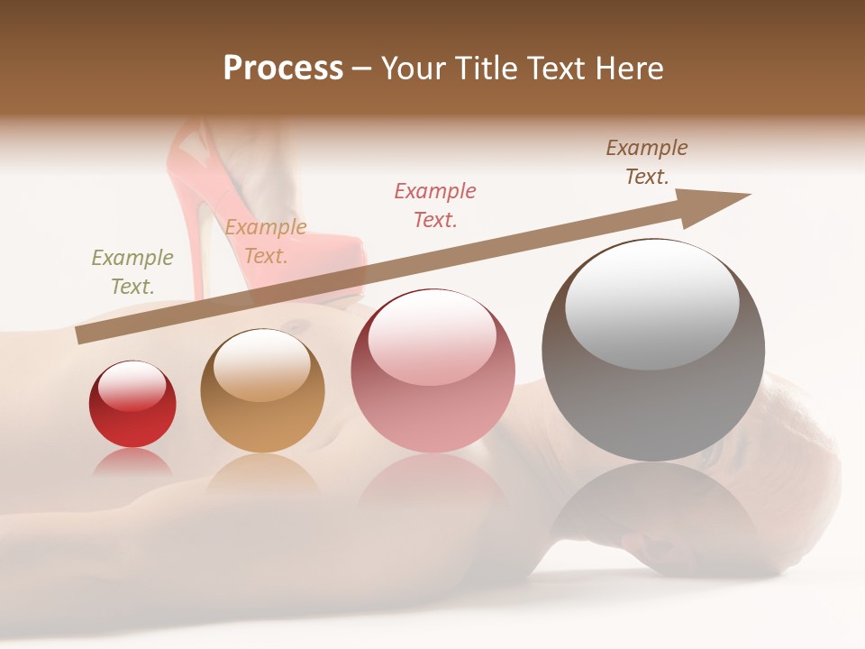 Glossy Girl Female PowerPoint Template