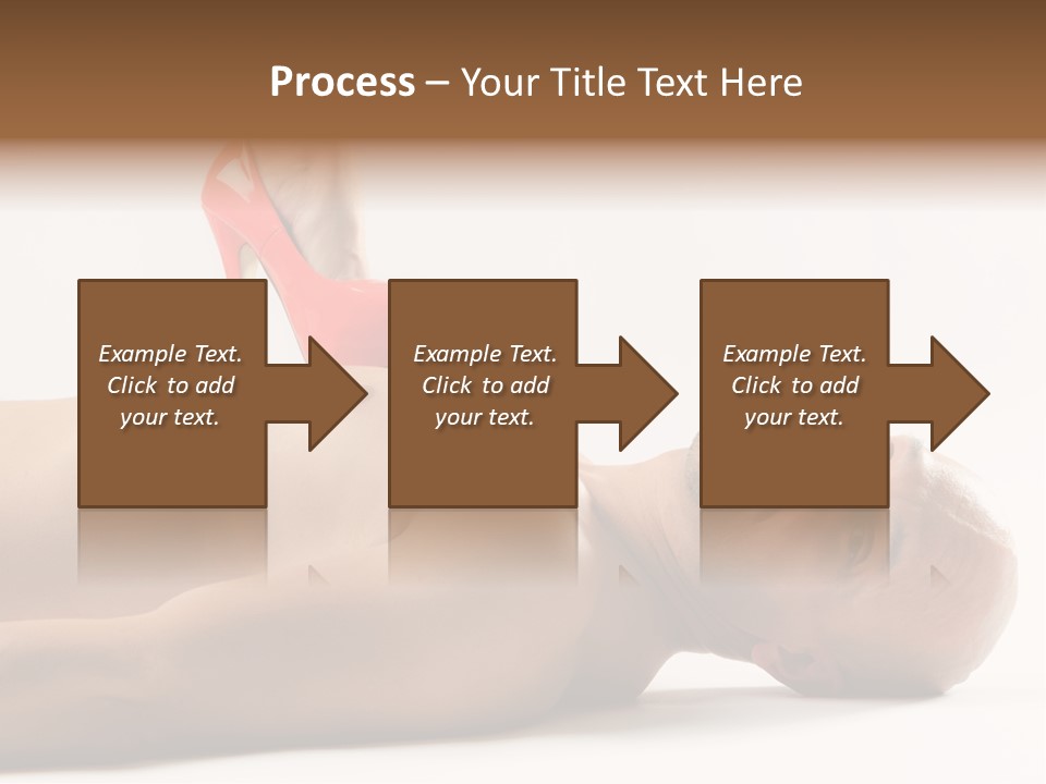 Glossy Girl Female PowerPoint Template