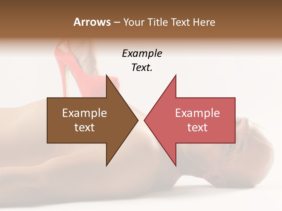 Glossy Girl Female PowerPoint Template