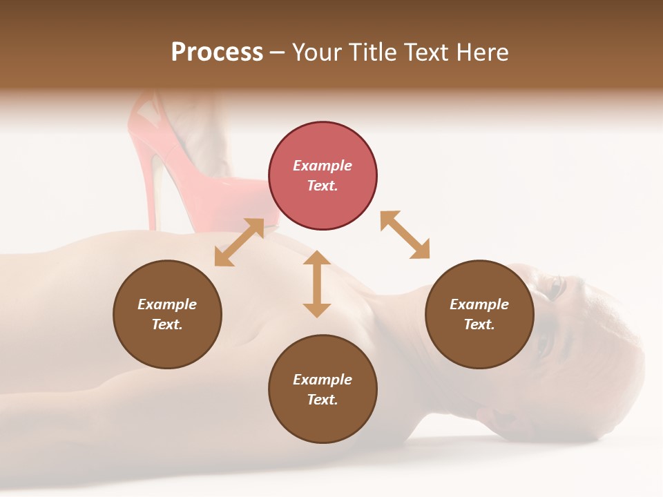Glossy Girl Female PowerPoint Template