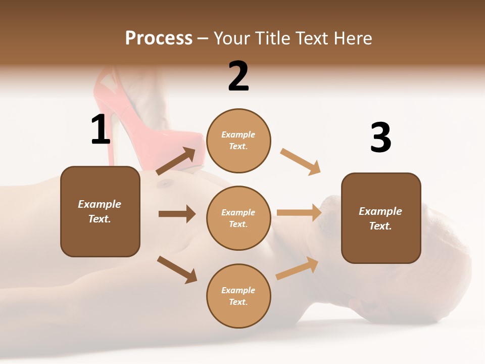 Glossy Girl Female PowerPoint Template