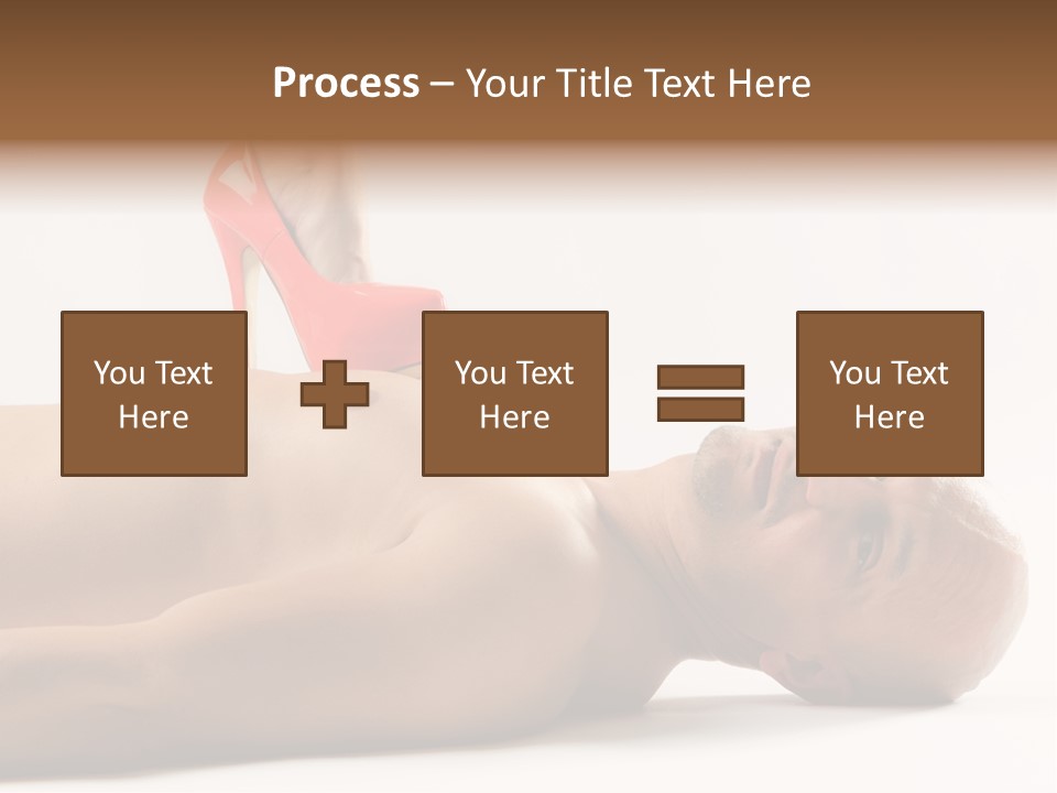 Glossy Girl Female PowerPoint Template