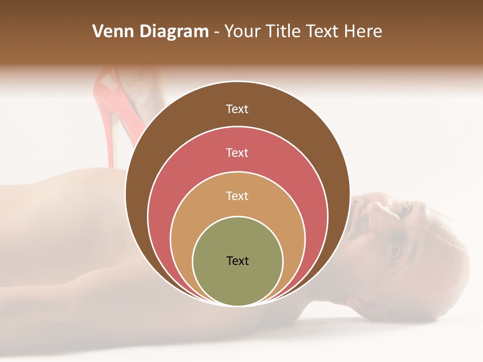 Glossy Girl Female PowerPoint Template