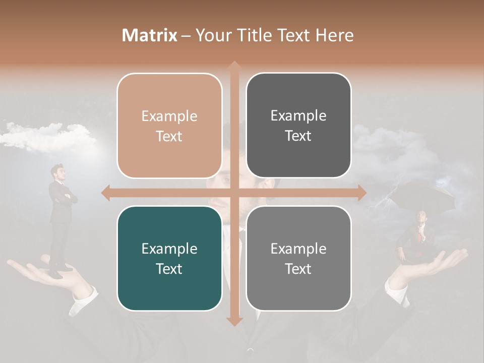 Depression Stressed Problem PowerPoint Template
