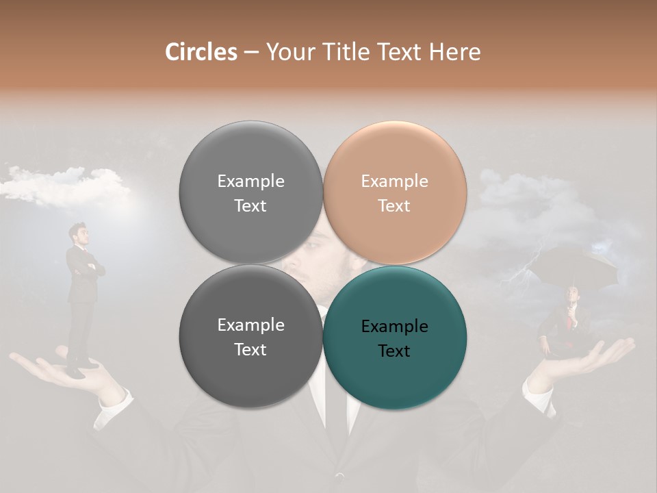 Depression Stressed Problem PowerPoint Template