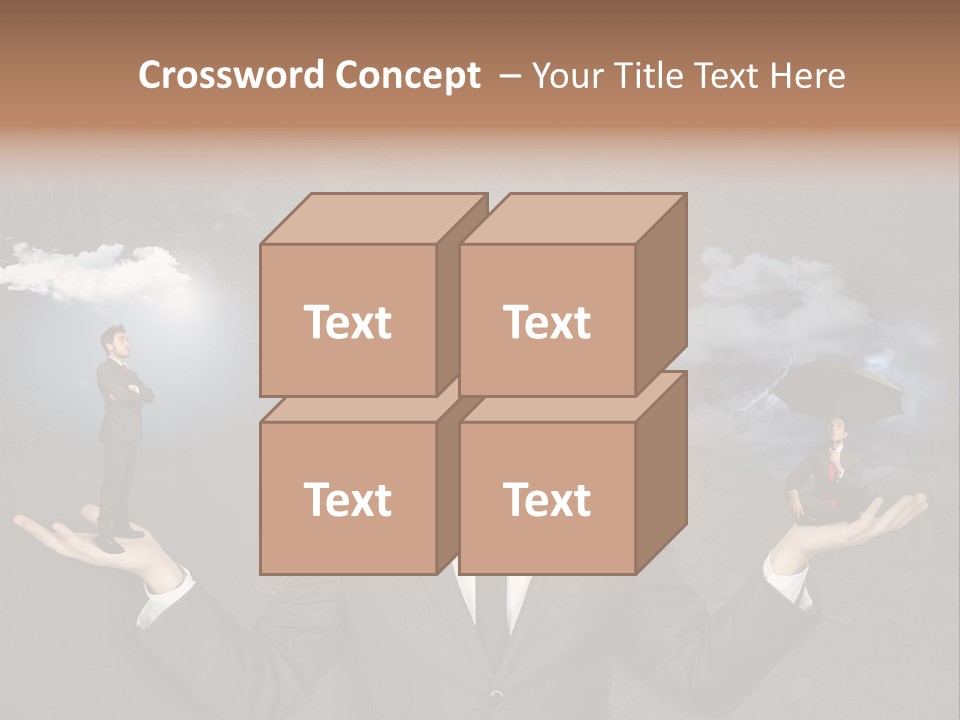 Depression Stressed Problem PowerPoint Template