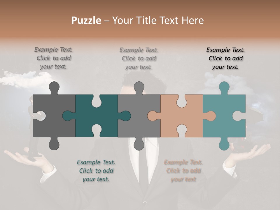 Depression Stressed Problem PowerPoint Template