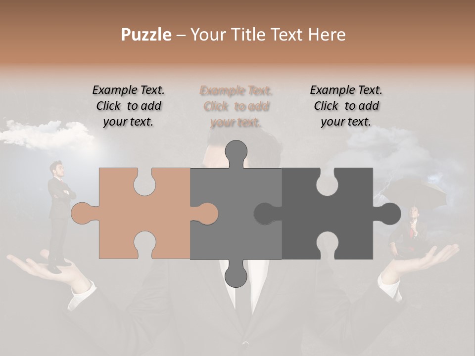Depression Stressed Problem PowerPoint Template