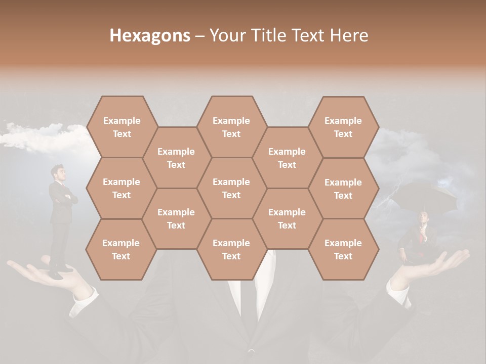Depression Stressed Problem PowerPoint Template