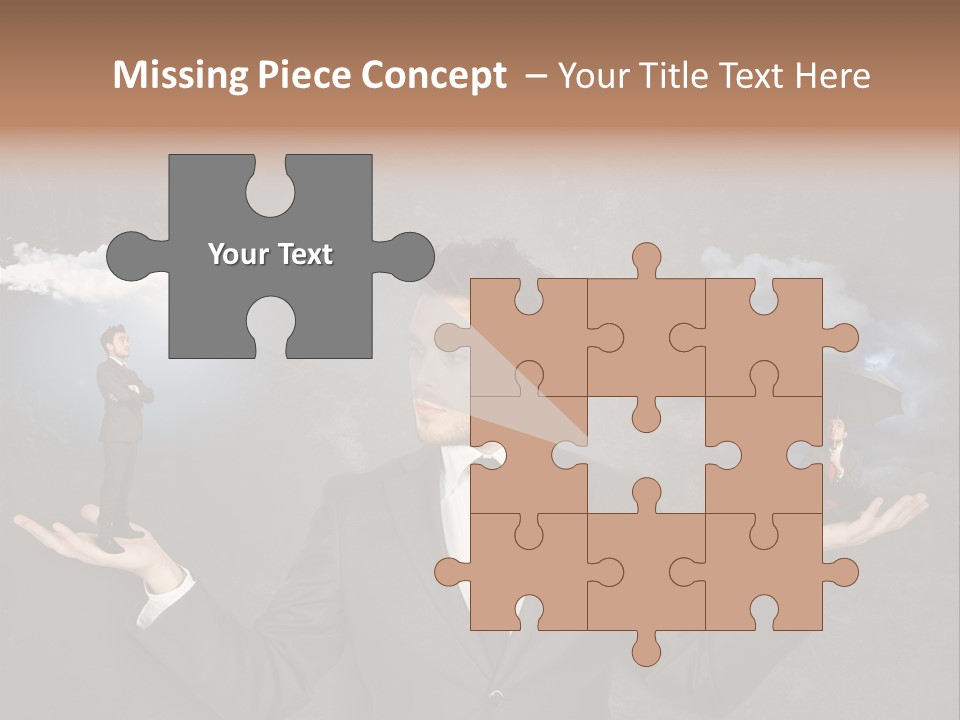 Depression Stressed Problem PowerPoint Template
