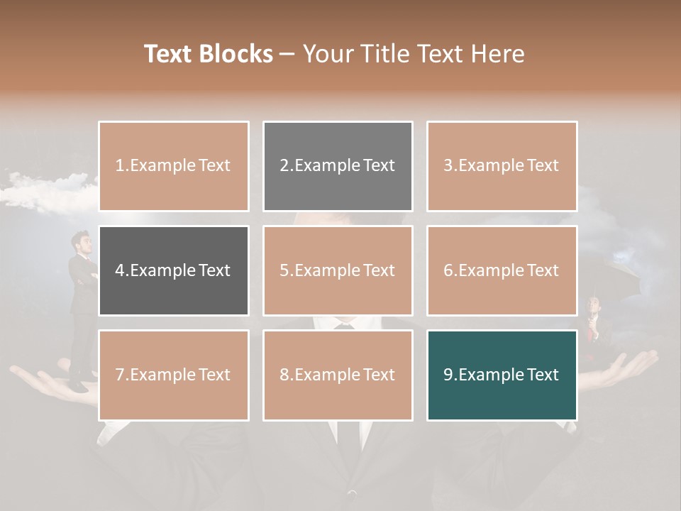 Depression Stressed Problem PowerPoint Template