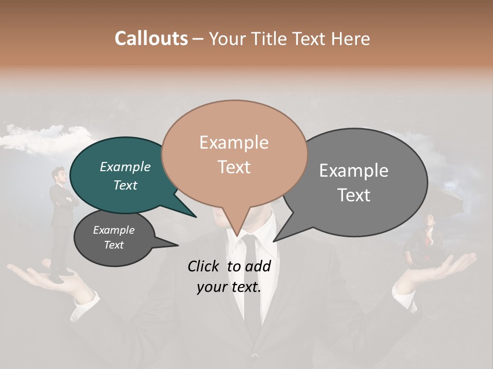 Depression Stressed Problem PowerPoint Template