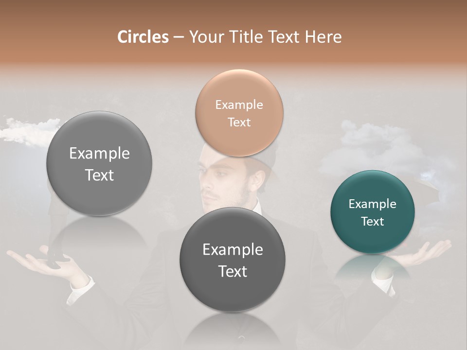 Depression Stressed Problem PowerPoint Template