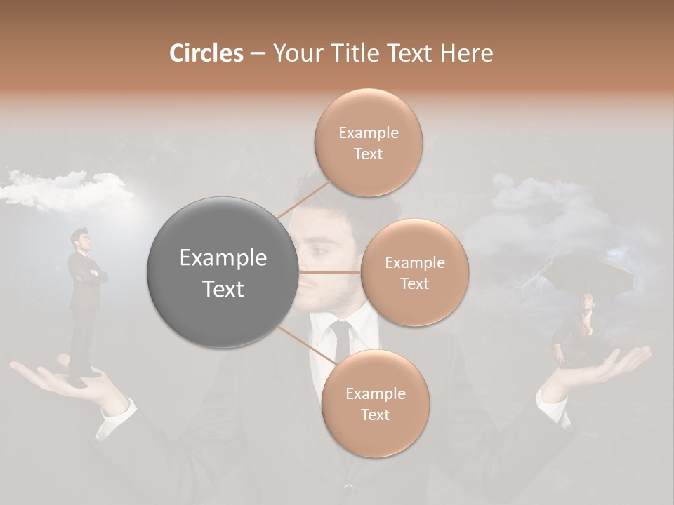 Depression Stressed Problem PowerPoint Template