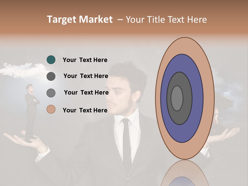 Depression Stressed Problem PowerPoint Template
