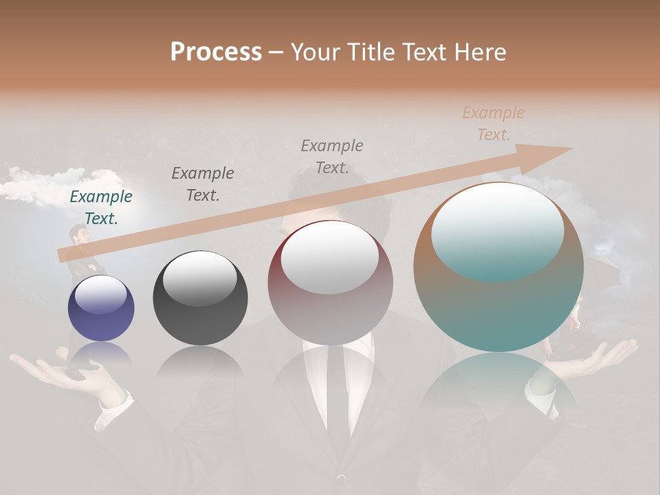 Depression Stressed Problem PowerPoint Template