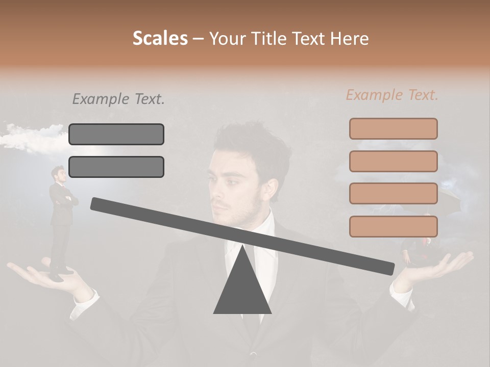 Depression Stressed Problem PowerPoint Template
