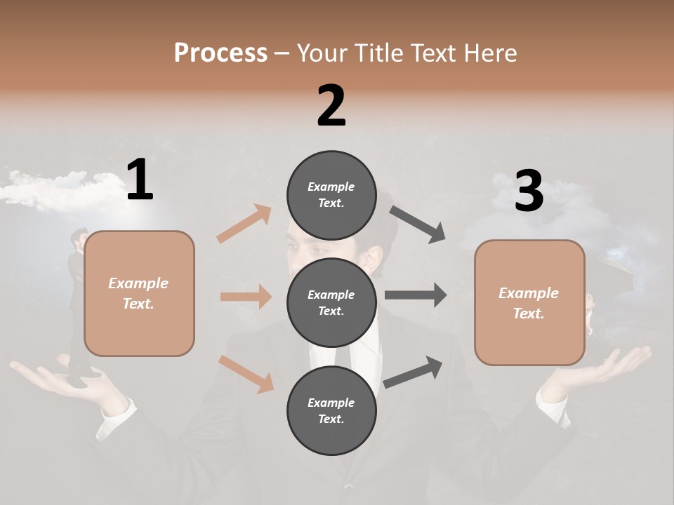 Depression Stressed Problem PowerPoint Template