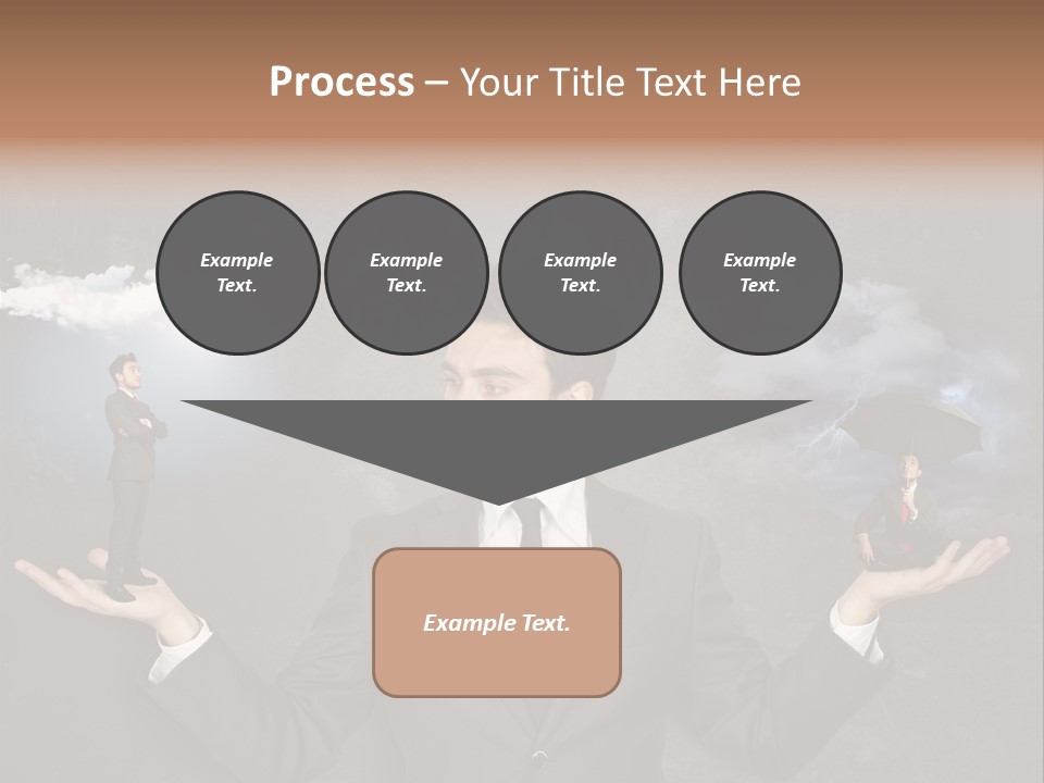 Depression Stressed Problem PowerPoint Template