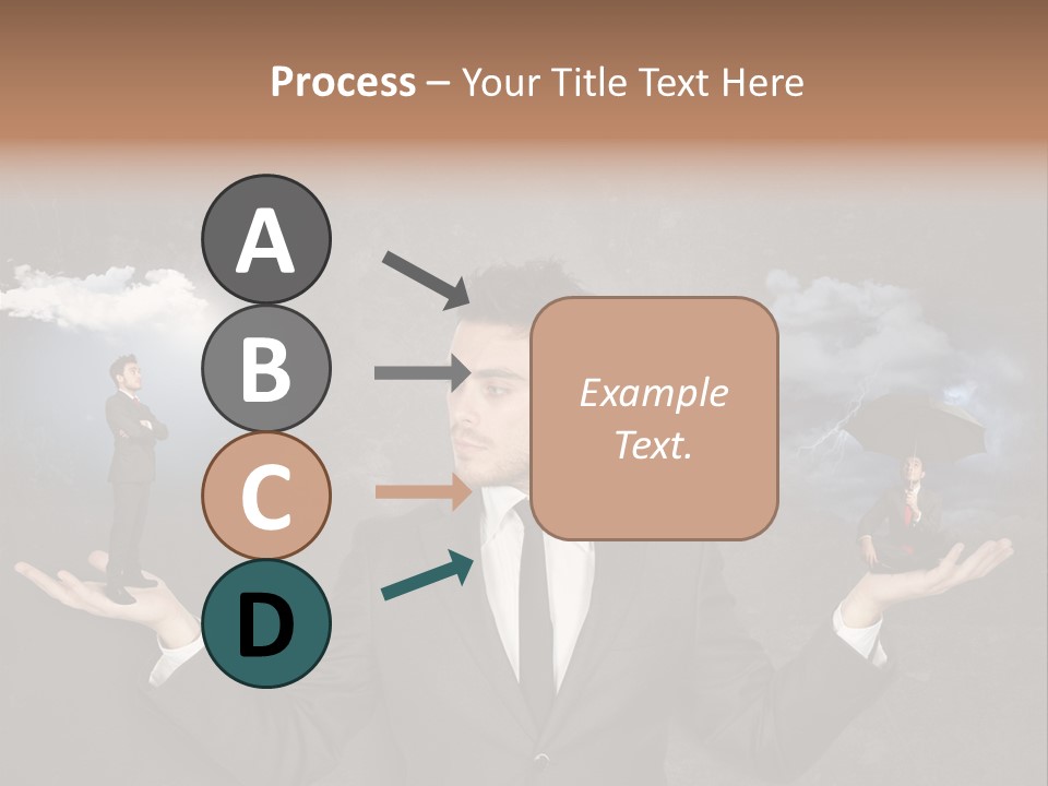 Depression Stressed Problem PowerPoint Template