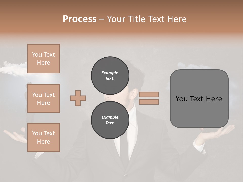 Depression Stressed Problem PowerPoint Template
