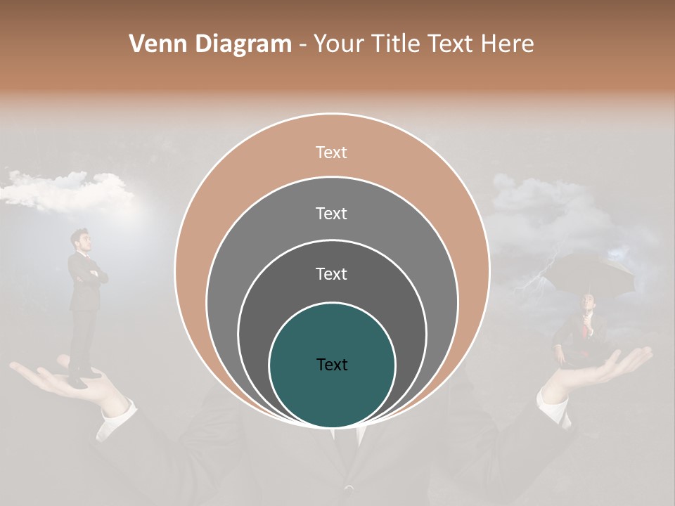 Depression Stressed Problem PowerPoint Template