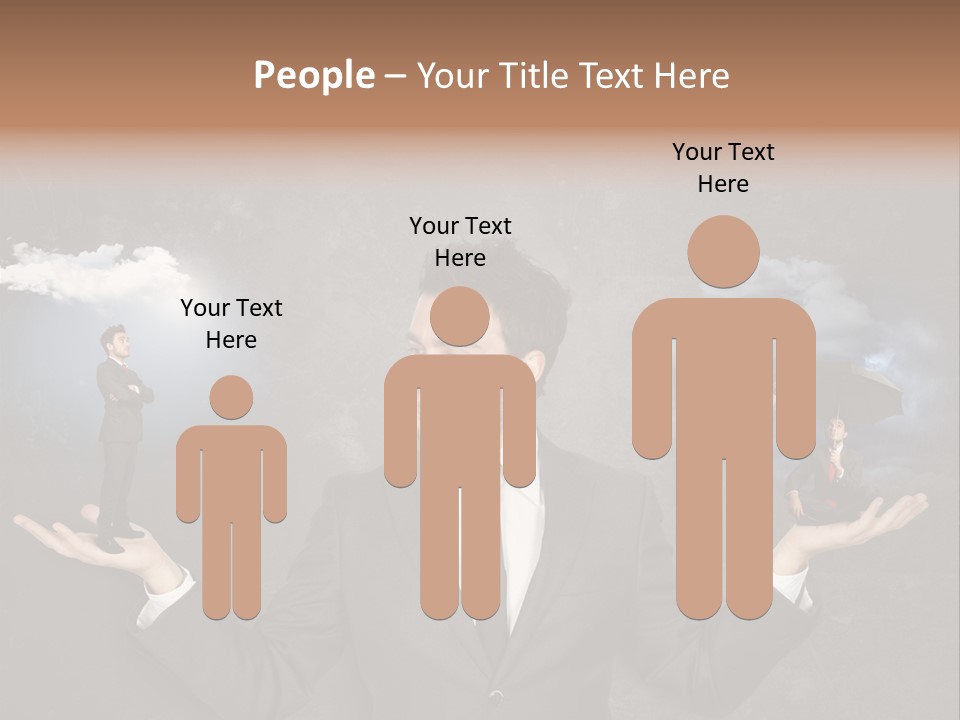 Depression Stressed Problem PowerPoint Template
