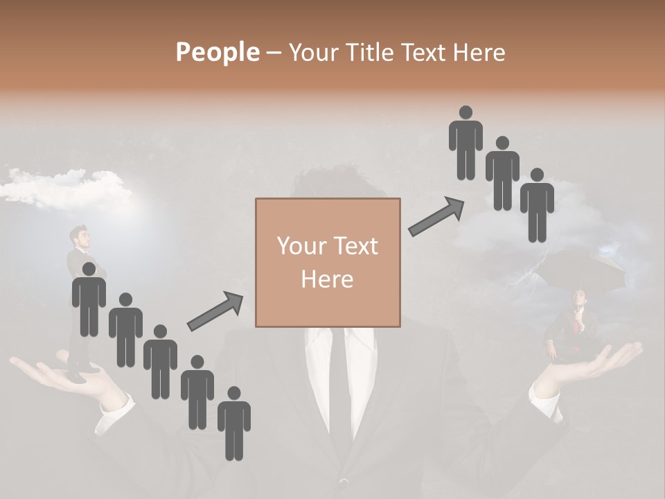 Depression Stressed Problem PowerPoint Template