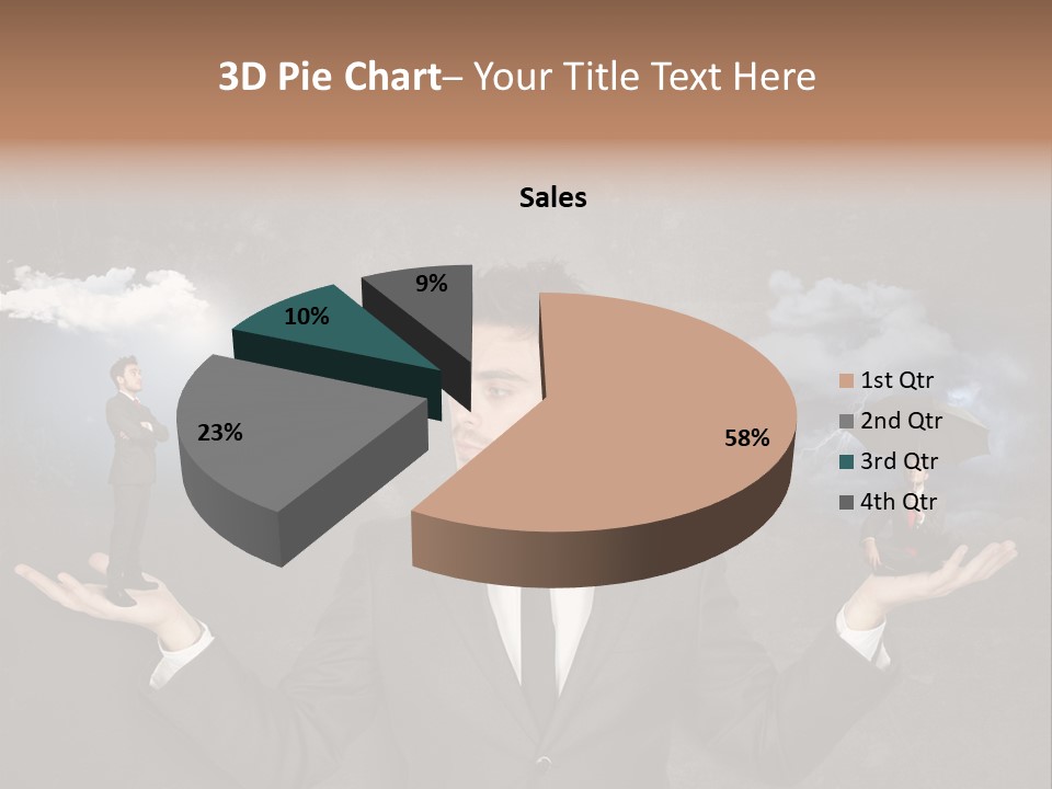 Depression Stressed Problem PowerPoint Template