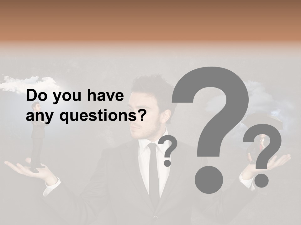 Depression Stressed Problem PowerPoint Template