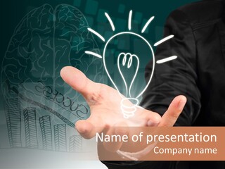 Price Hand Occupation PowerPoint Template