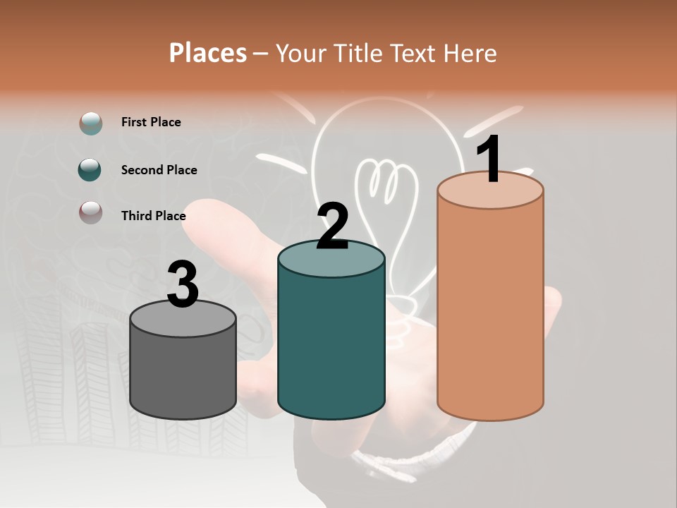 Price Hand Occupation PowerPoint Template