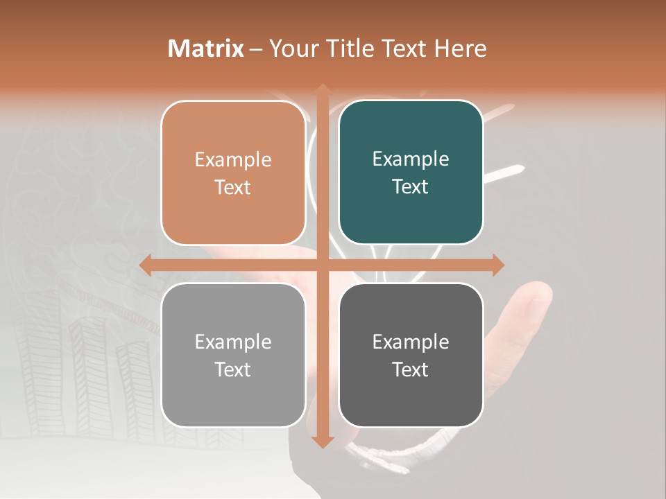 Price Hand Occupation PowerPoint Template