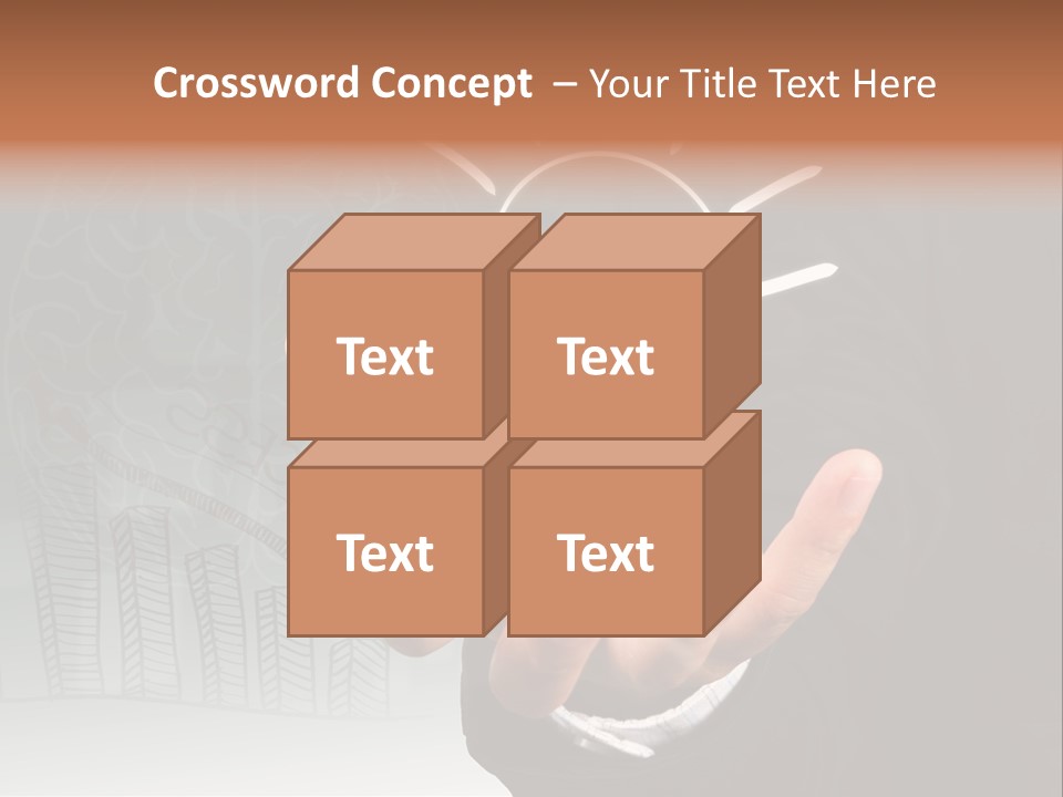 Price Hand Occupation PowerPoint Template