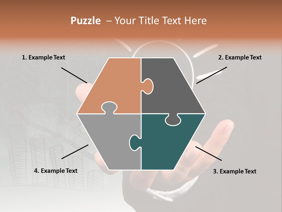 Price Hand Occupation PowerPoint Template