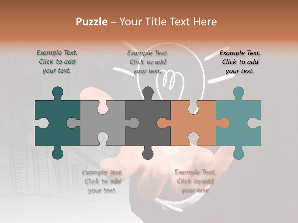 Price Hand Occupation PowerPoint Template