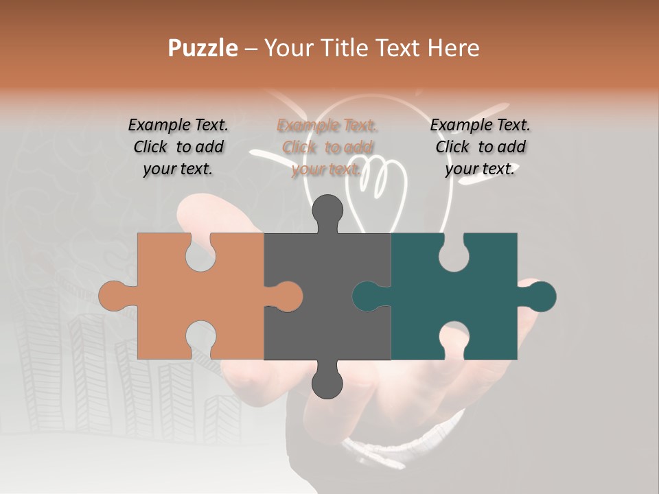 Price Hand Occupation PowerPoint Template