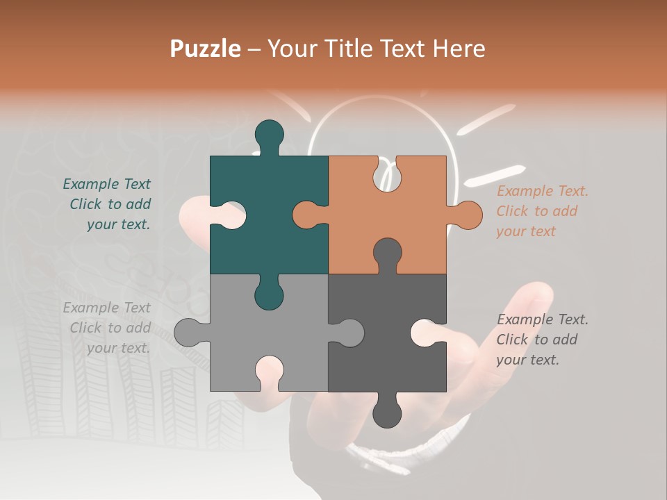 Price Hand Occupation PowerPoint Template