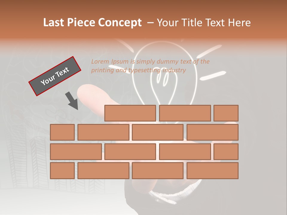 Price Hand Occupation PowerPoint Template