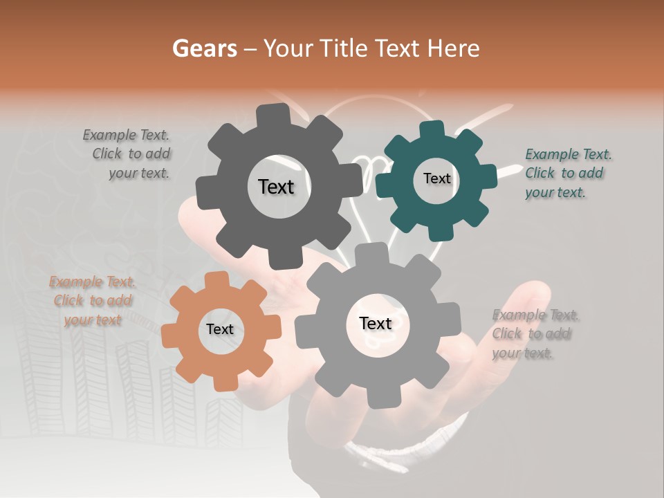 Price Hand Occupation PowerPoint Template