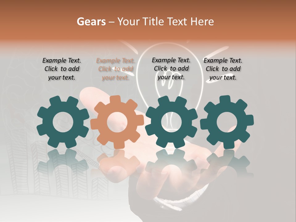 Price Hand Occupation PowerPoint Template