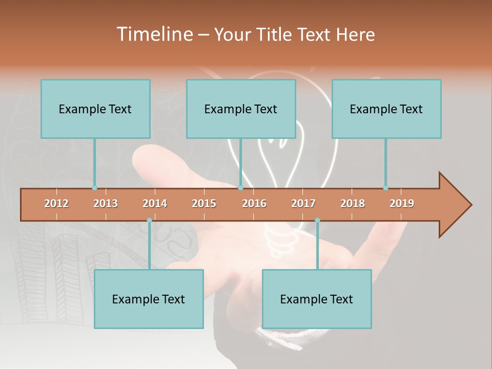 Price Hand Occupation PowerPoint Template