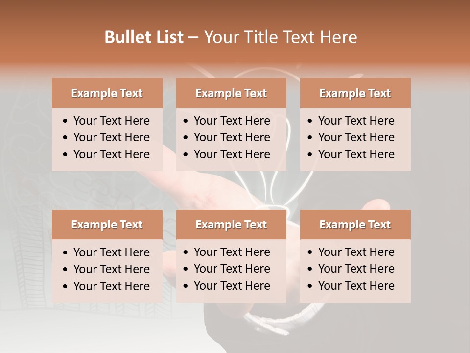 Price Hand Occupation PowerPoint Template