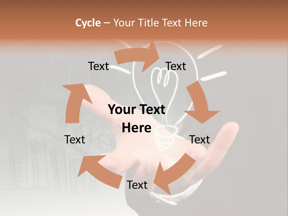 Price Hand Occupation PowerPoint Template