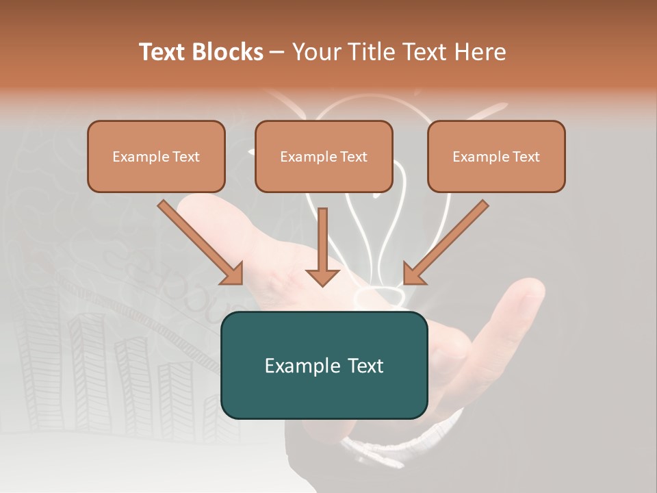 Price Hand Occupation PowerPoint Template